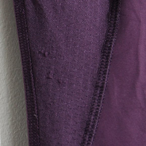 Lululemon Time to Shine Tight Leggings Deep Zinfandel Purple Mesh Luxtreme Sz 4 - Picture 11 of 15